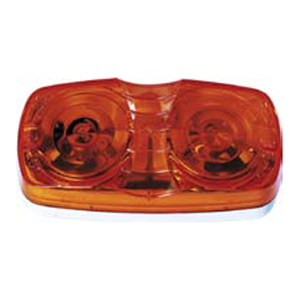 Optronics® Amber Bullseye Clearance or Side Marker Light
