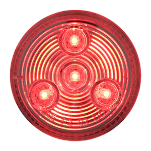 Optronics® Red 2" Marker/Clearance Light