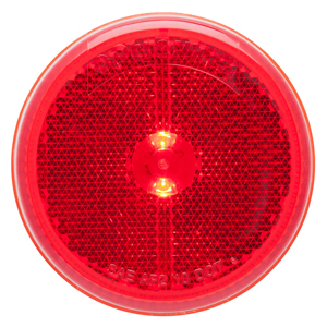 Optronics® Red 2.5" Marker/Clearance Light With Reflex