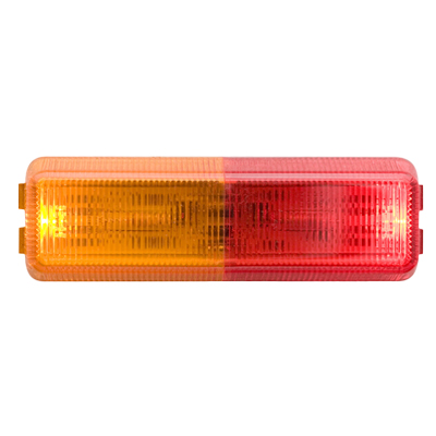 Optronics® 2-LED Dual Red/Yellow Fender Light - MCL61/65 Series