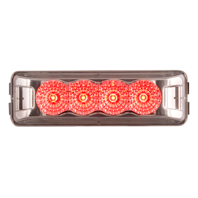 LED Miro-Flex™ Clear Lens Red Marker/Clearance Light - MCL63 Series