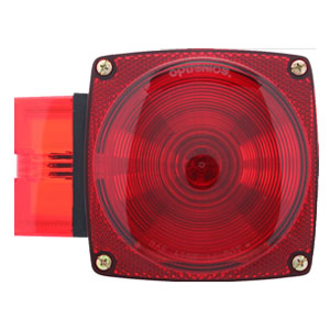 Optronics® Combination Red Tail Light With License Illiuminator - Driver Side