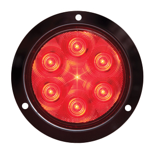 FLEET Count™ Red Stop/Turn/Tail Light With Flange Mount