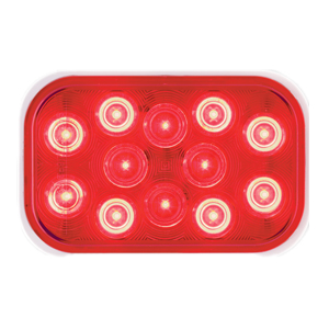 Optronics® LED Red Stop/Turn/Tail Light - Grommet Mount