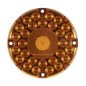Optronics® 7" Round Amber LED Turn Signal