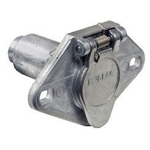 6-Way Trailer Wiring Socket