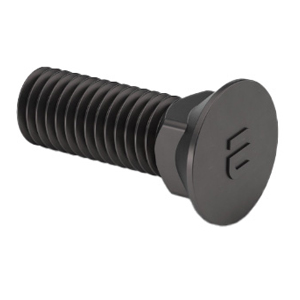 Plow Bolt, Grade 8, #3 Head, Plain Finish