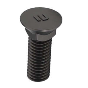 Plow Bolt, Grade 8, #3 Head, Plain Finish