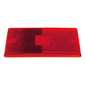 Peterson® Red Replacement Lens for 125 Clearance/Side Marker Light With Reflex