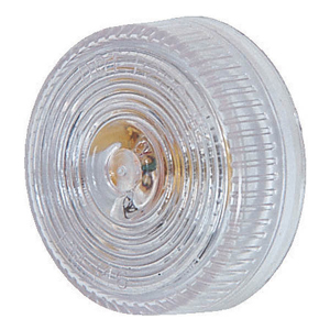Peterson® 2" Round Clear Clearance or Side Marker Light