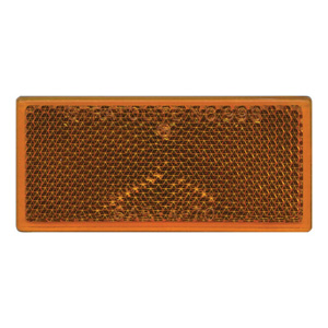 Peterson® Amber Rectangular Reflector - Quick Mount