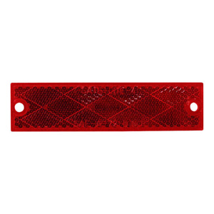 Peterson® Red Compact Rectangular Reflector