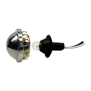 Peterson® Chrome License Plate/Utility Light