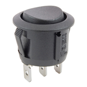 Round Rocker Switch On-Off