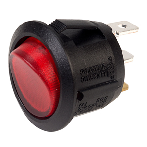 Round Rocker Switch On-Off
