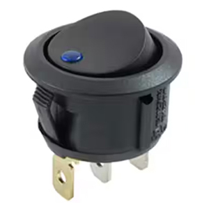 Snap-In Round Hole Rocker Switch