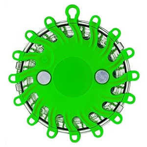 Rechargeable LED Road Flares - Flashing Roadside Safety and Emergency Light