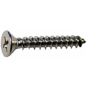 Flat Head Phillips Sheet Metal Screw - Stainless Steel