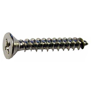 Flat Head Phillips Sheet Metal Screw - Stainless Steel
