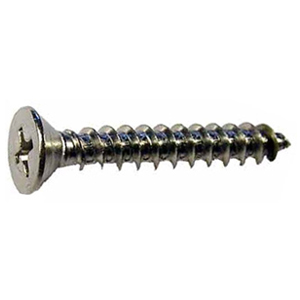 Flat Head Phillips Sheet Metal Screw - Stainless Steel