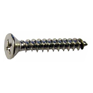 Flat Head Phillips Sheet Metal Screw - Stainless Steel