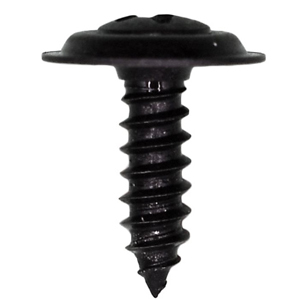 Phillips Oval Head Sems® Countersunk Washer Tapping Screw - Black Phosphate