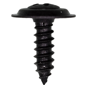 Phillips Oval Head Sems® Countersunk Washer Tapping Screw - Black Phosphate