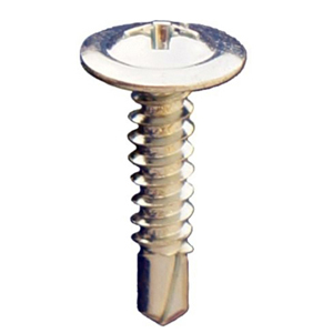 Sheet Metal Screw - Quad Drive - Pan Head with Washer