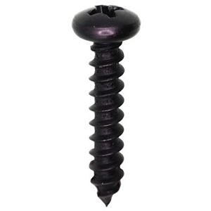 Sheet Metal Screw - Phillips Black Pan Head