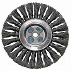 Knotted Wire Wheel Brush with Adapters