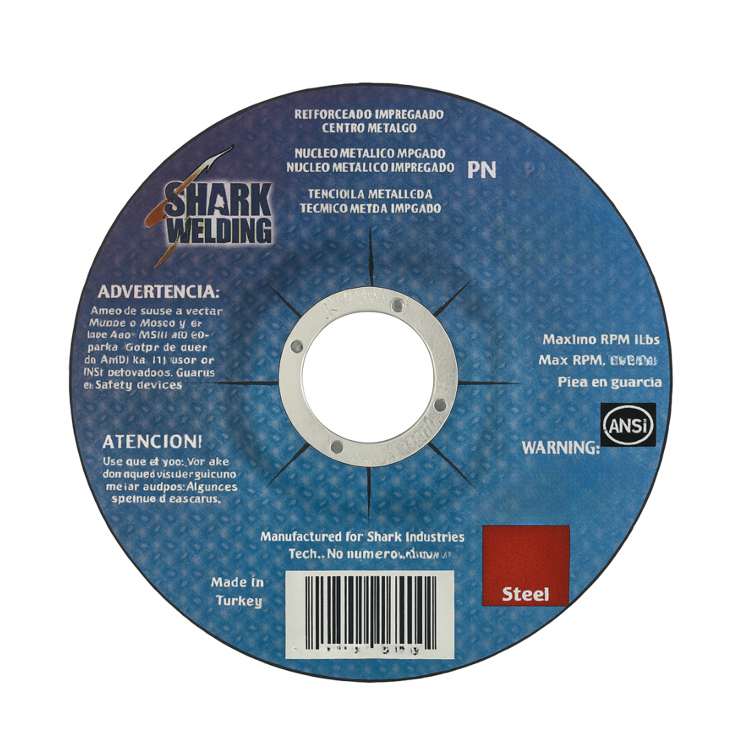 4-1/2" x .045" x 7/8" Depressed Center Cut-Off Wheel – Type 27 – 60 Grit – 5-Pack