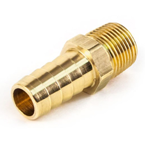 Brass Hose Barb To Male Pipe Fitting