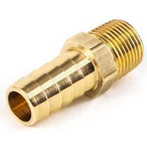 Brass Hose Barb To Male Pipe Fitting