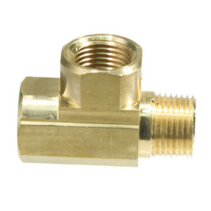 Pipe Street Brass Tee