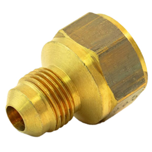Flare X Female Pipe Connector, Brass