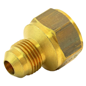 Flare X Female Pipe Connector, Brass