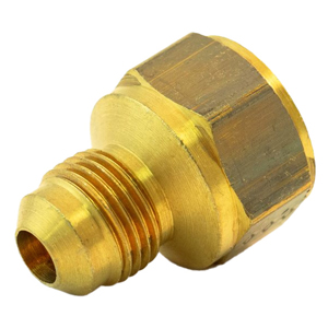 Flare X Female Pipe Connector, Brass