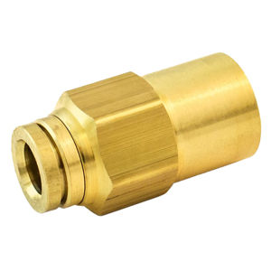 Female Connector, Brass