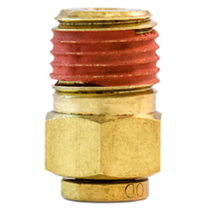 Male Connector, Brass