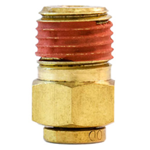 Male Connector, Brass