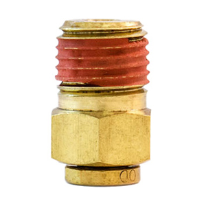 Male Connector, Brass