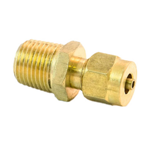 Transmission Male Connector, Brass