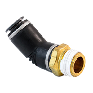 45° Male Elbow Push-In Air Brake Fitting