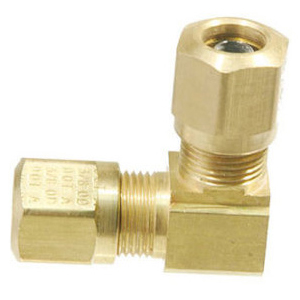 Union Elbow, Brass