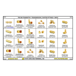 Trans / Shifter Fittings Kit - 34 Pieces