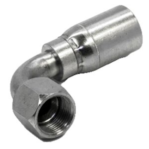 Coll-O-Crimp JIC 37° Female Swivel - 90° Tube Elbow - U Series