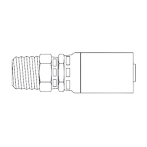 Vari-Crimp Coupling - NPTF - Male Swivel