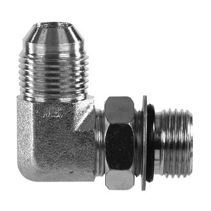JIC 37° Flare-Twin® 90° Elbow - Straight Thread O-Ring