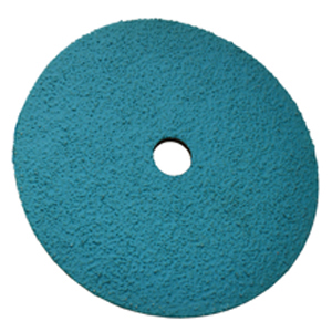 Zirconia Resin Fiber Disc – 5 Inch Diameter x 7/8 Inch Arbor, 50 Grit, Blue
